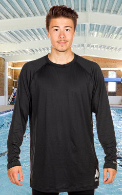 pool swim shirt training clothes