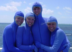 lycra stingersuits swimsuits with hoods and gloves